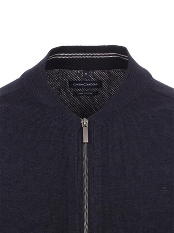 CASAMODA Strickjacke 'Basic' in Blau