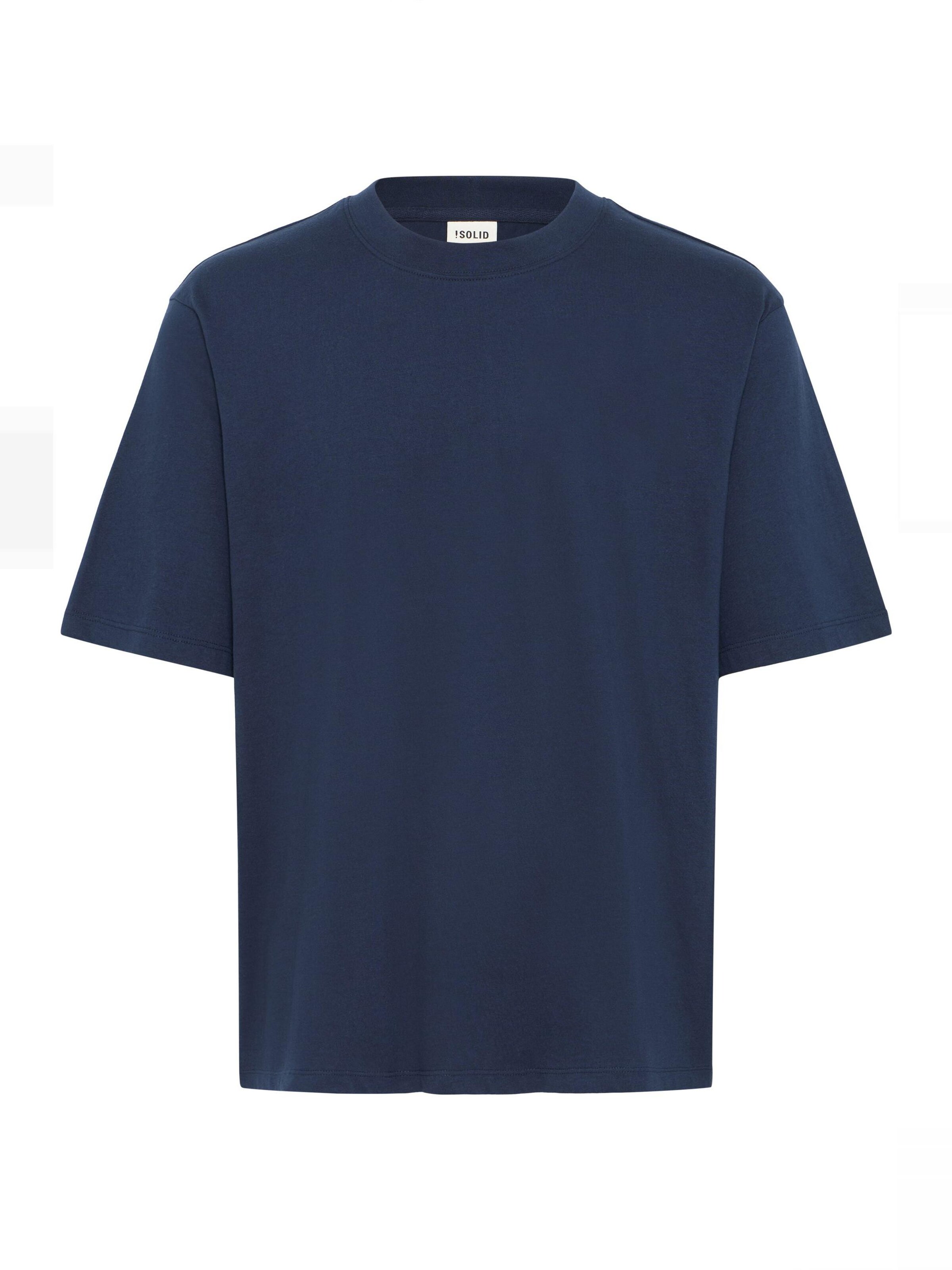 Maglietta ' SDBILOP ' di !Solid in blu: frontale