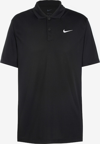 NIKE - Camiseta funcional 'Court DF' en negro: frente