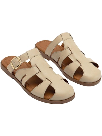 Limoya Mules 'Marii' in Beige