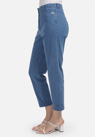 HELMIDGE Loosefit 7/8 Jeans in Blau