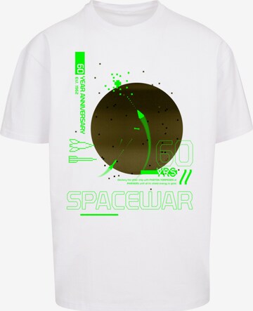 T-Shirt 'SevensQuared' F4NT4STIC en blanc : devant