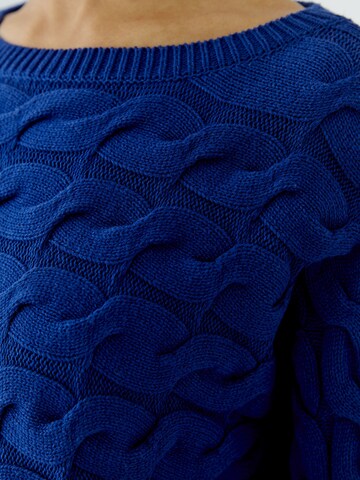 OUI Sweater 'SIRAH' in Blue