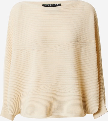 Sisley Trui in Beige: voorkant