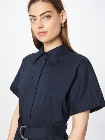 BOSS Black Shirt Dress 'Dashile' in Blue