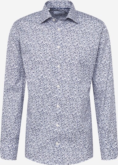 ETON Button Up Shirt in marine blue / Graphite / White, Item view