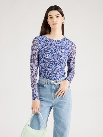 Fabienne Chapot Shirt in Blauw: voorkant