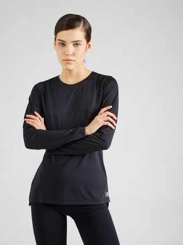 new balance Functioneel shirt in Zwart: voorkant