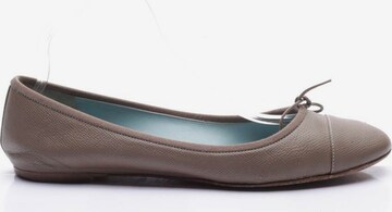 Unützer Flats & Loafers in 40,5 in Brown: front