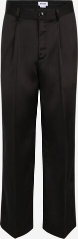 Loosefit Pantaloni con piega frontale di WEEKDAY in nero: frontale