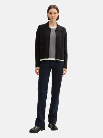 Cardigan TOM TAILOR en noir