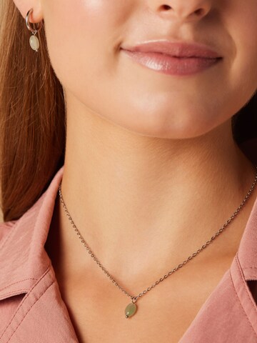 Lucardi Ketting 'Chic ' in Zilver: voorkant