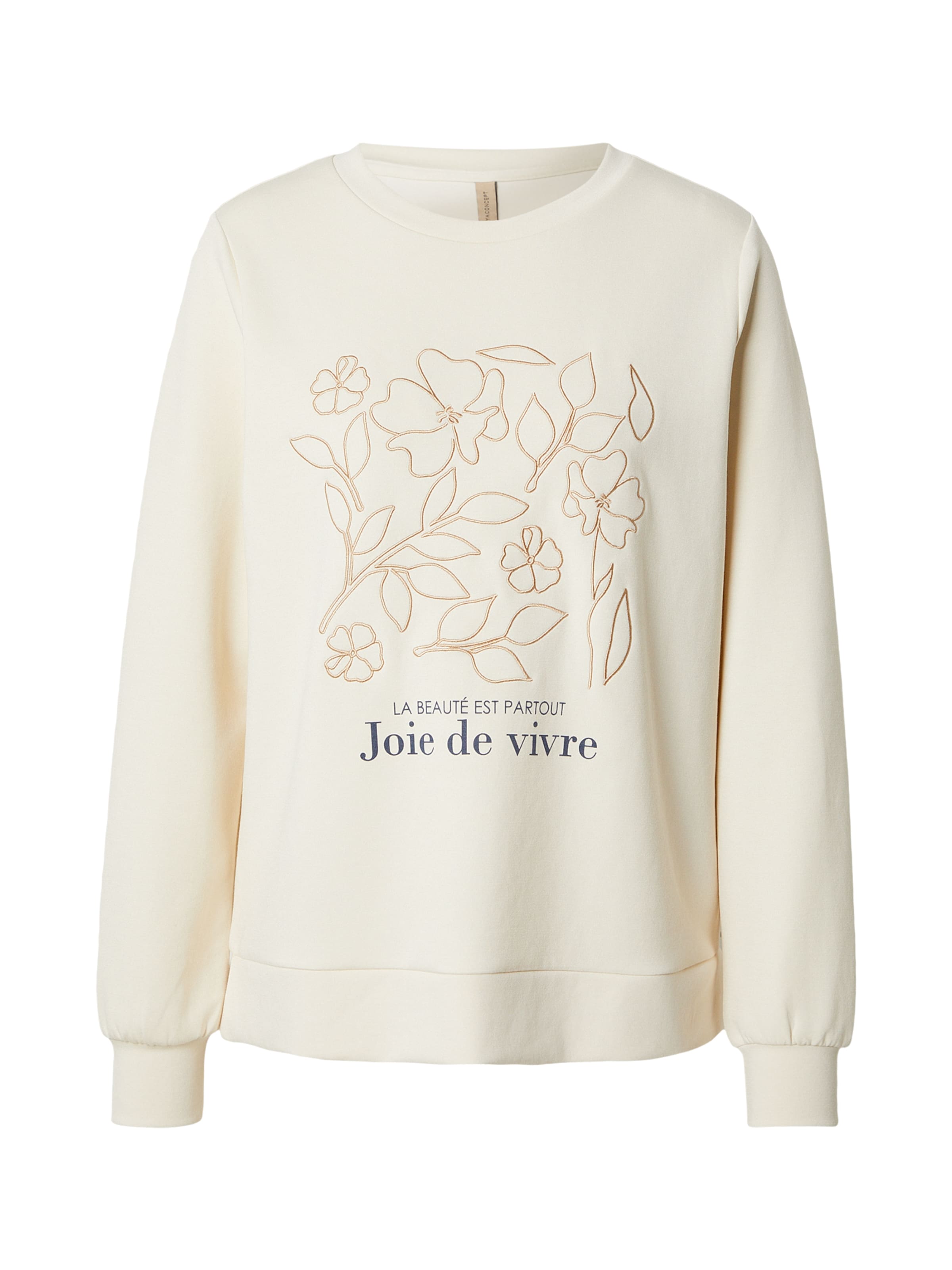 Sweat-shirt 'BANU 287' Soyaconcept en beige : devant