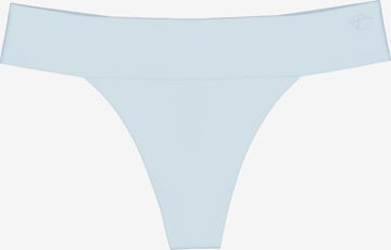 TRIUMPH Thong 'Body Make-Up Illusion' in Blue: front