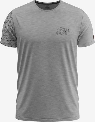 FORSBERG T-Shirt 'Thyrison' in Grau: Vorderseite