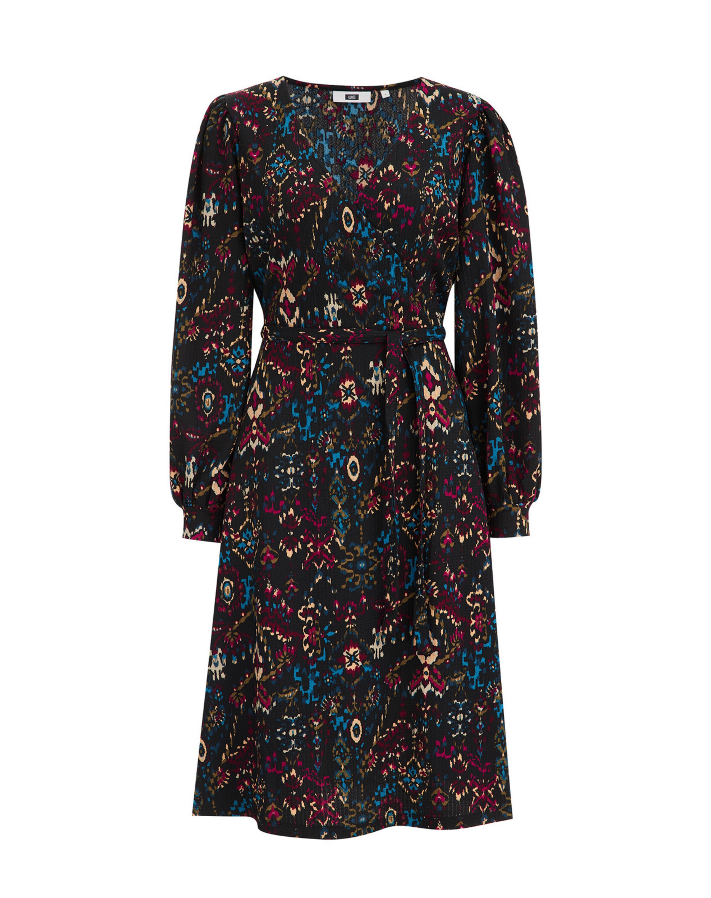 WE Fashion Kleit, värv must: eest vaates