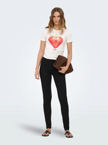 ONLY Koszulka w kolorze biały