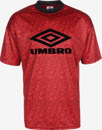 UMBRO Funktionsshirt 'Graffiti' in Rot: predná strana