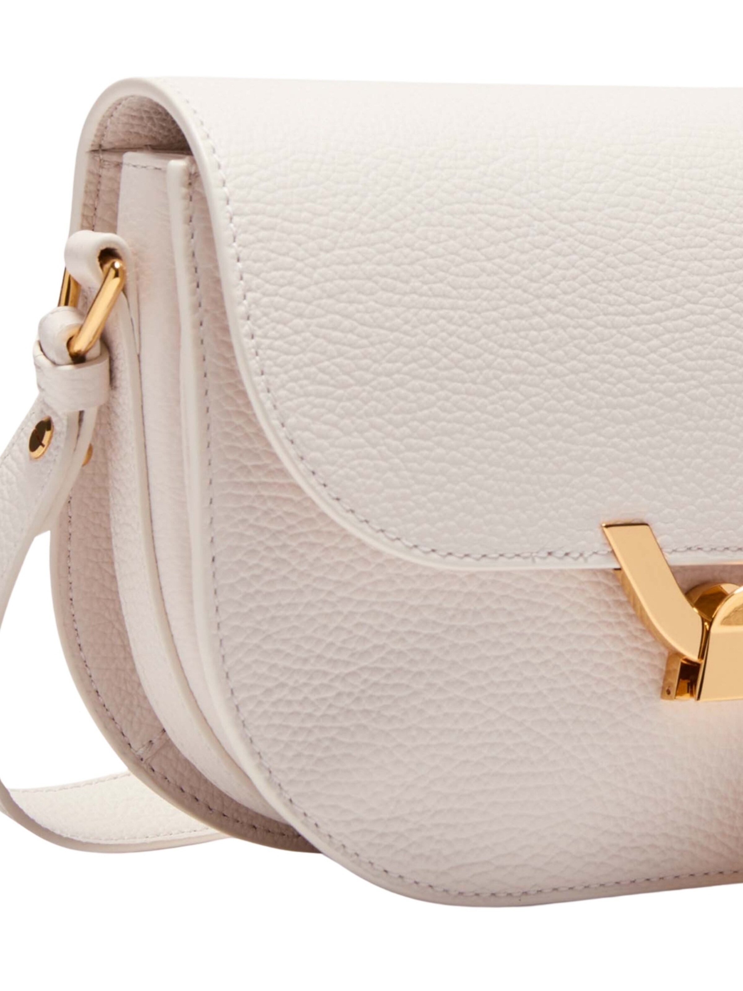 Coccinelle - Bolso de hombro 'COCCINELLE' en blanco