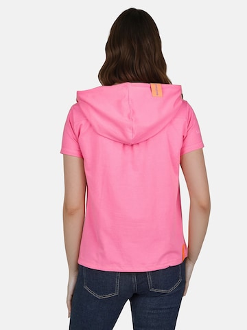 Sweat-shirt 'Utflog' salzhaut en rose