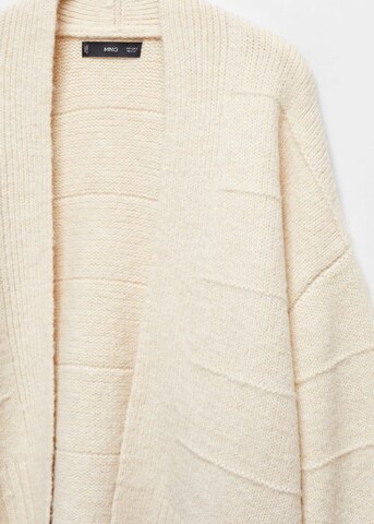 Cardigan 'Osito' MANGO en beige