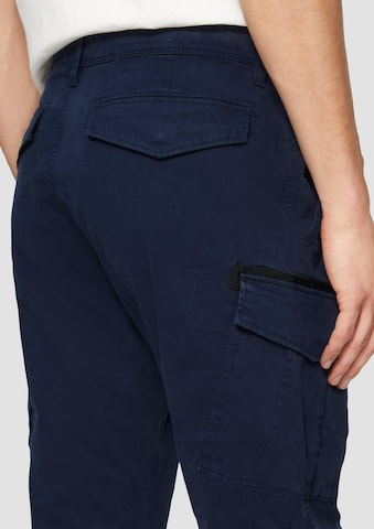 Regular Pantalon cargo s.Oliver en bleu