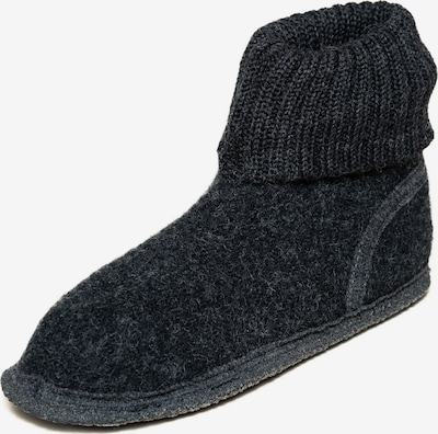 kitz-pichler Hausschuh 'Hüttenschuh Oetz' in schwarz, Produktansicht