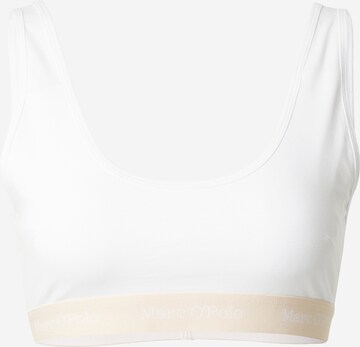 Marc O'Polo Bralette Bra in White: front