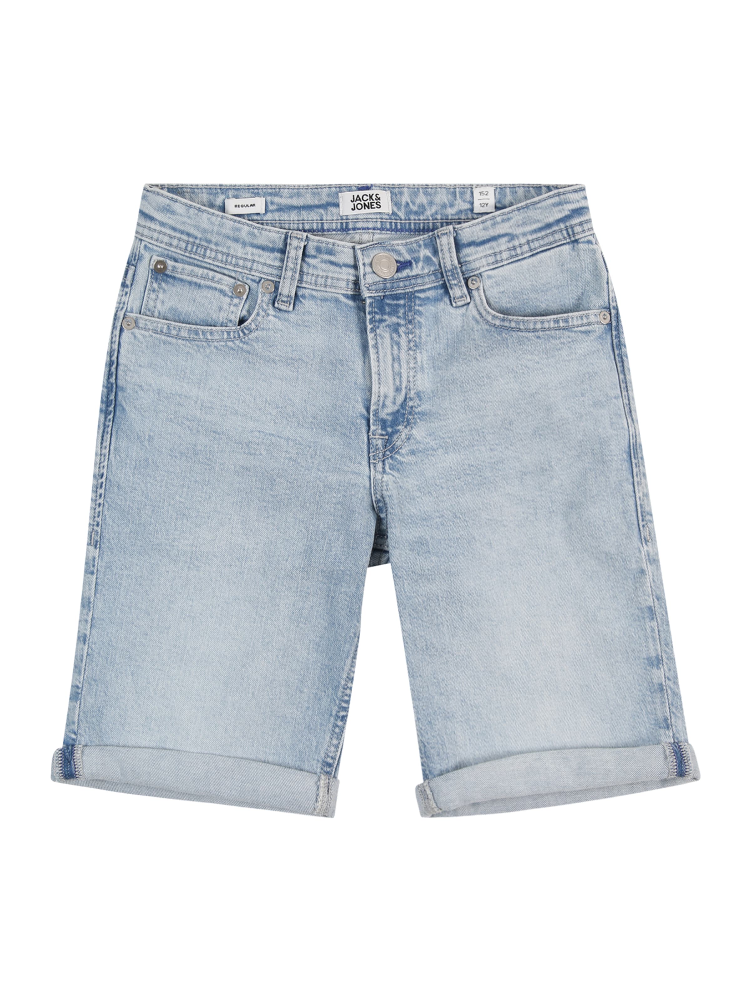 Jack & Jones Junior regular Τζιν 'JJIRick JJOriginal' σε μπλε: μπροστά
