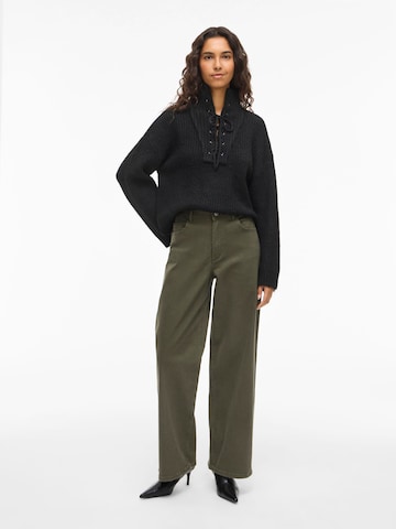 VILA - Loosefit Vaquero 'CHIA' en verde