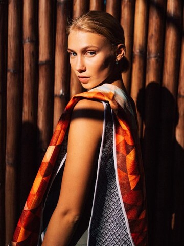 woodsandwaves Handtuch 'Kaleidoscope' in Mischfarben