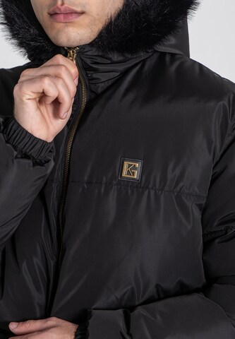 Gianni Kavanagh Winterjas 'Core' in Zwart