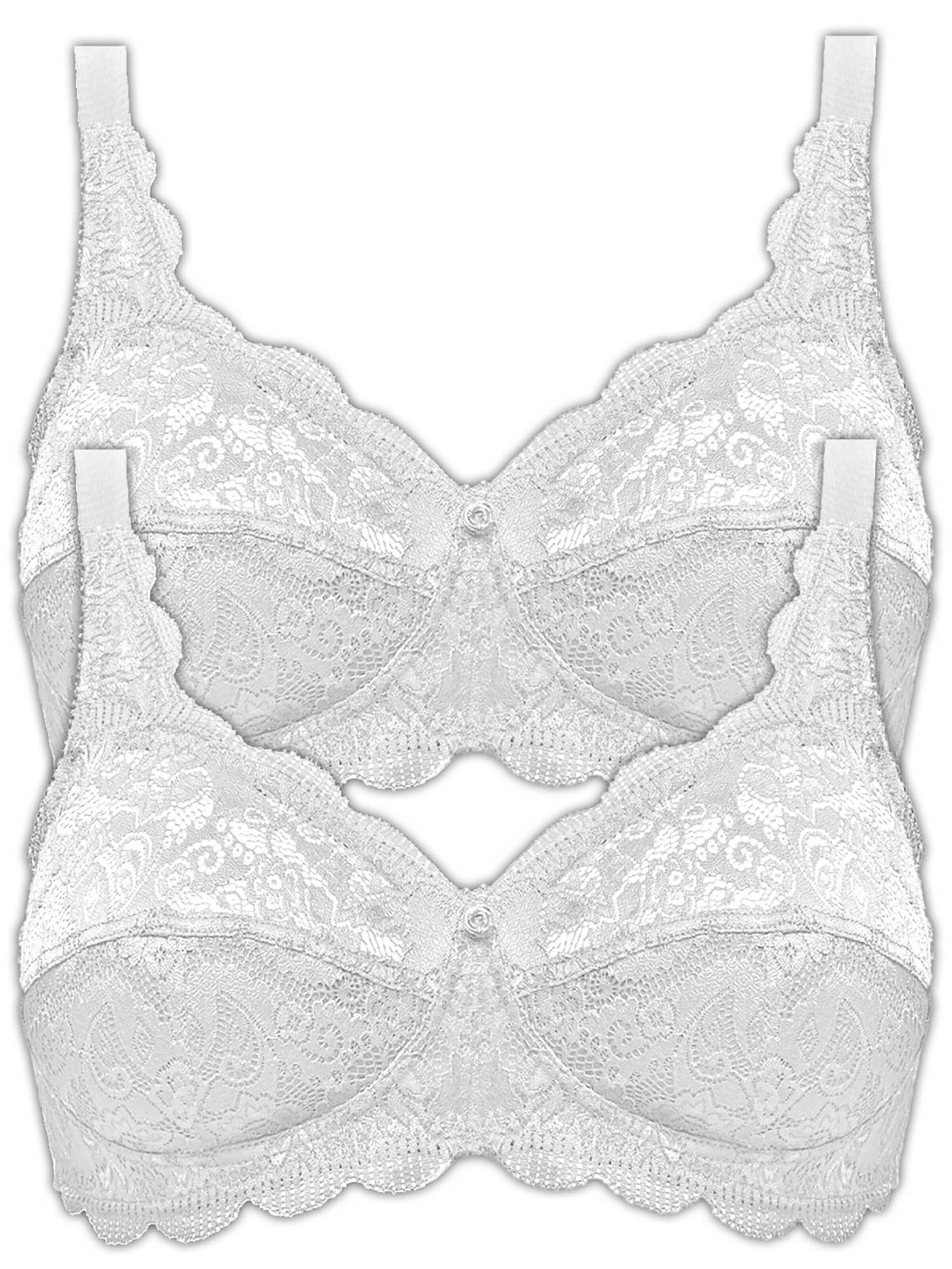 SUSA Bra 'Latina' in White: front