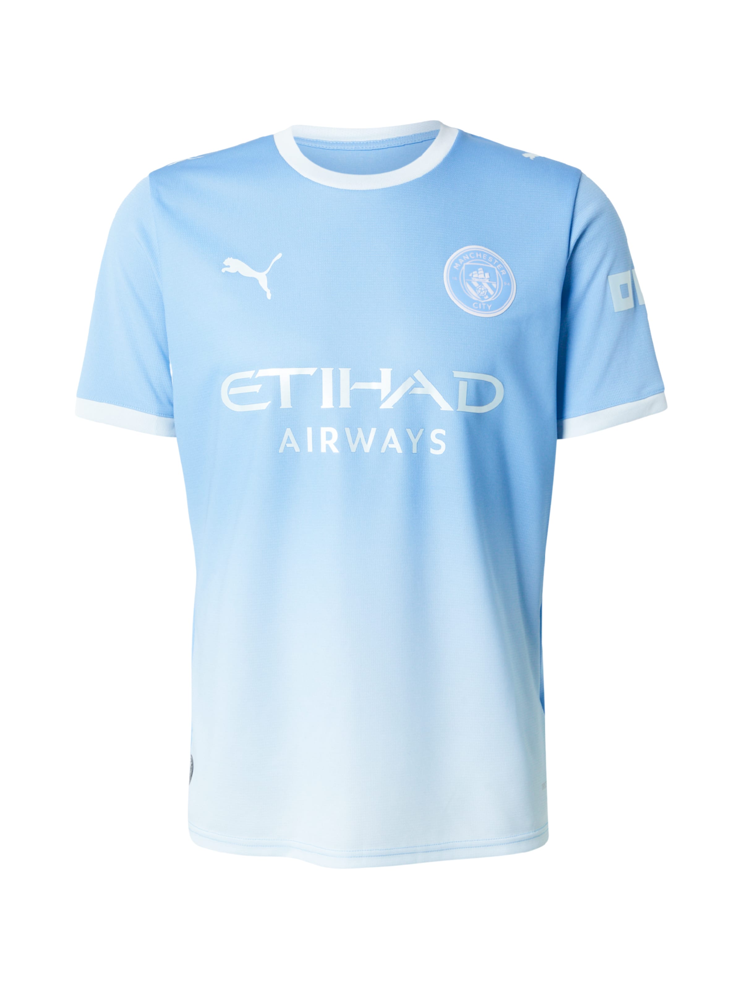 PUMA Αθλητική φανέλα 'MCFC Home' σε μπλε: μπροστά
