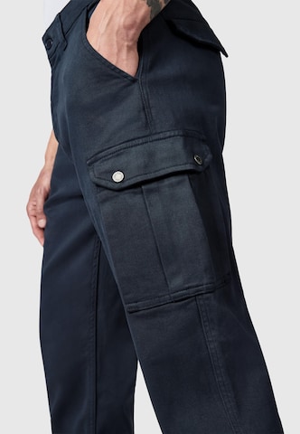 Effilé Pantalon cargo 'Siwas' Peak Time en bleu