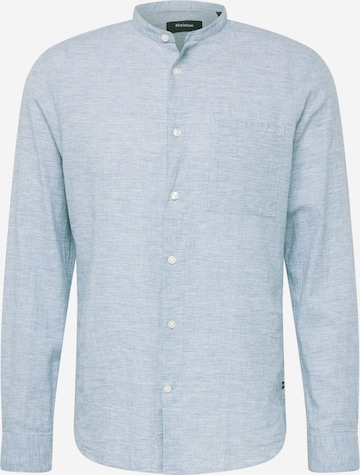 Coupe regular Chemise 'Trostol China 4' Matinique en bleu : devant