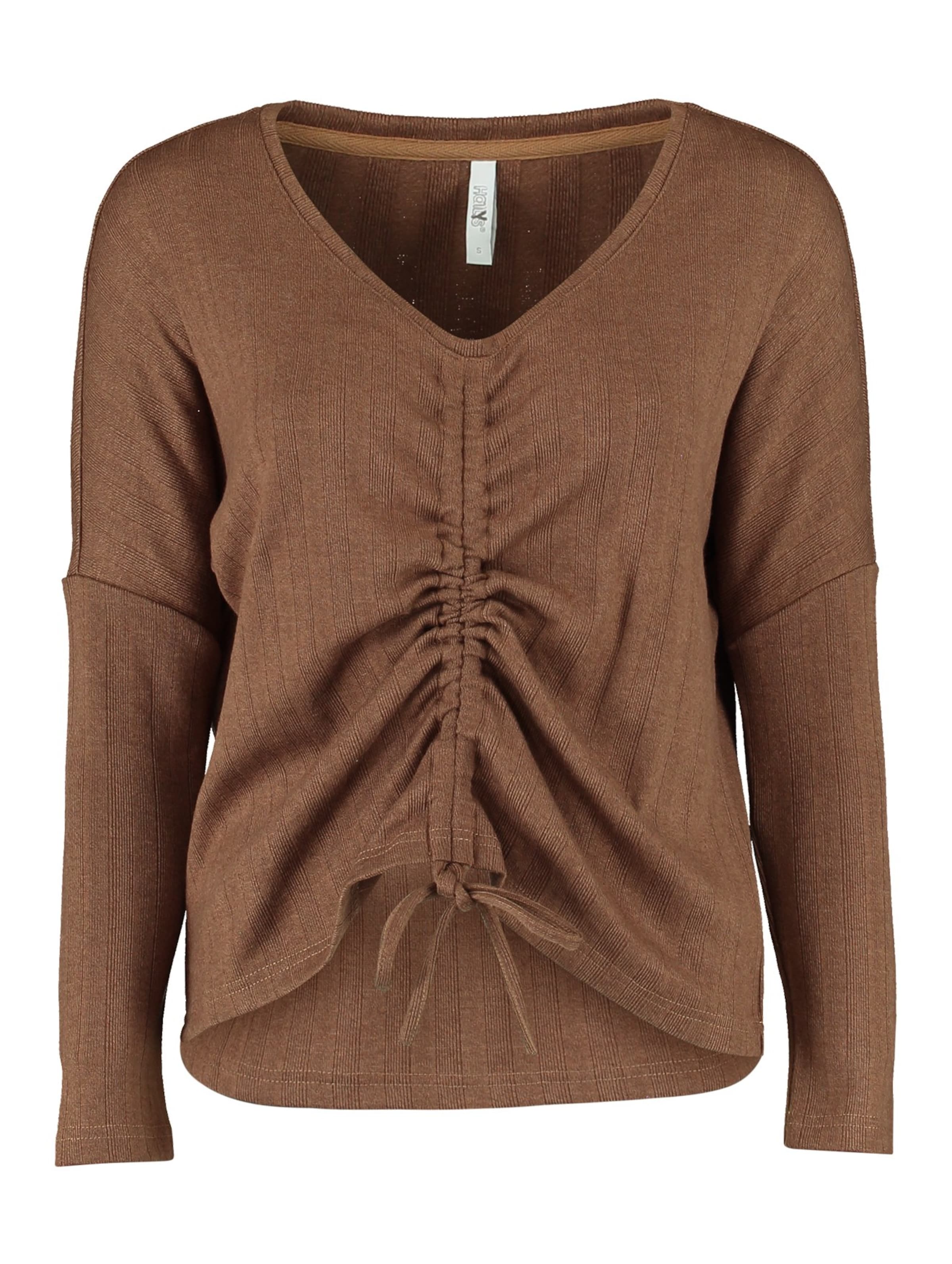 T-shirt 'Solea' Hailys en marron : devant