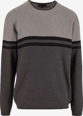 Pull-over 'Jaluf' INDICODE JEANS en gris : devant