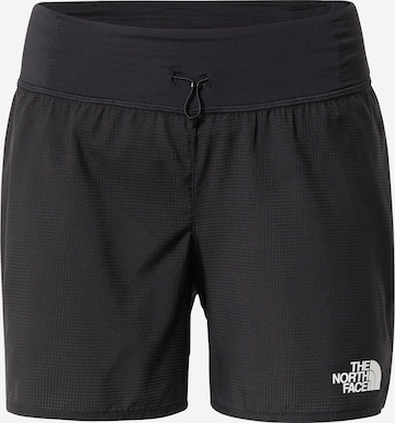 THE NORTH FACE Workout Pants in Black: front