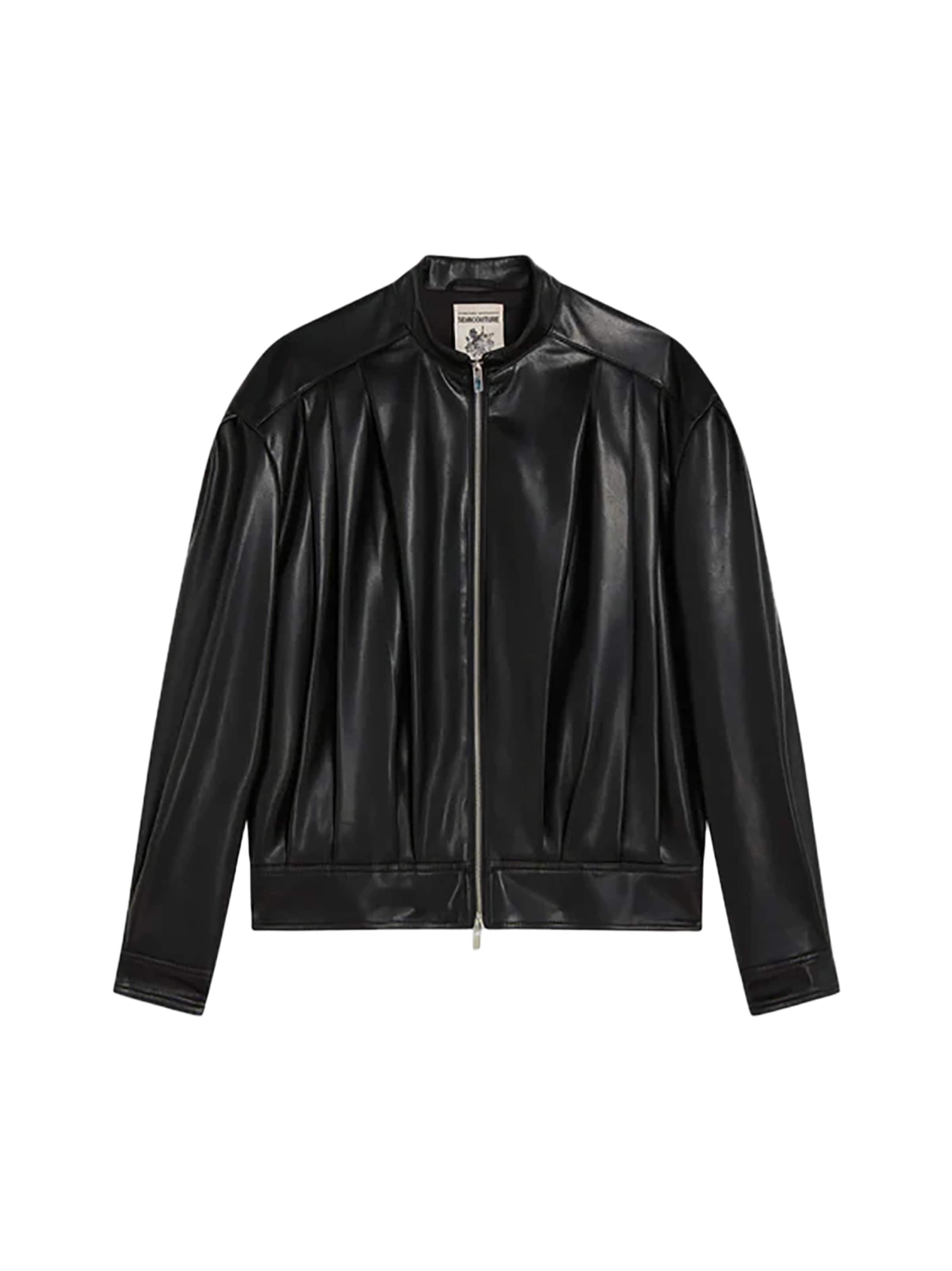 Veste mi-saison 'Naia' Semicouture en noir : devant