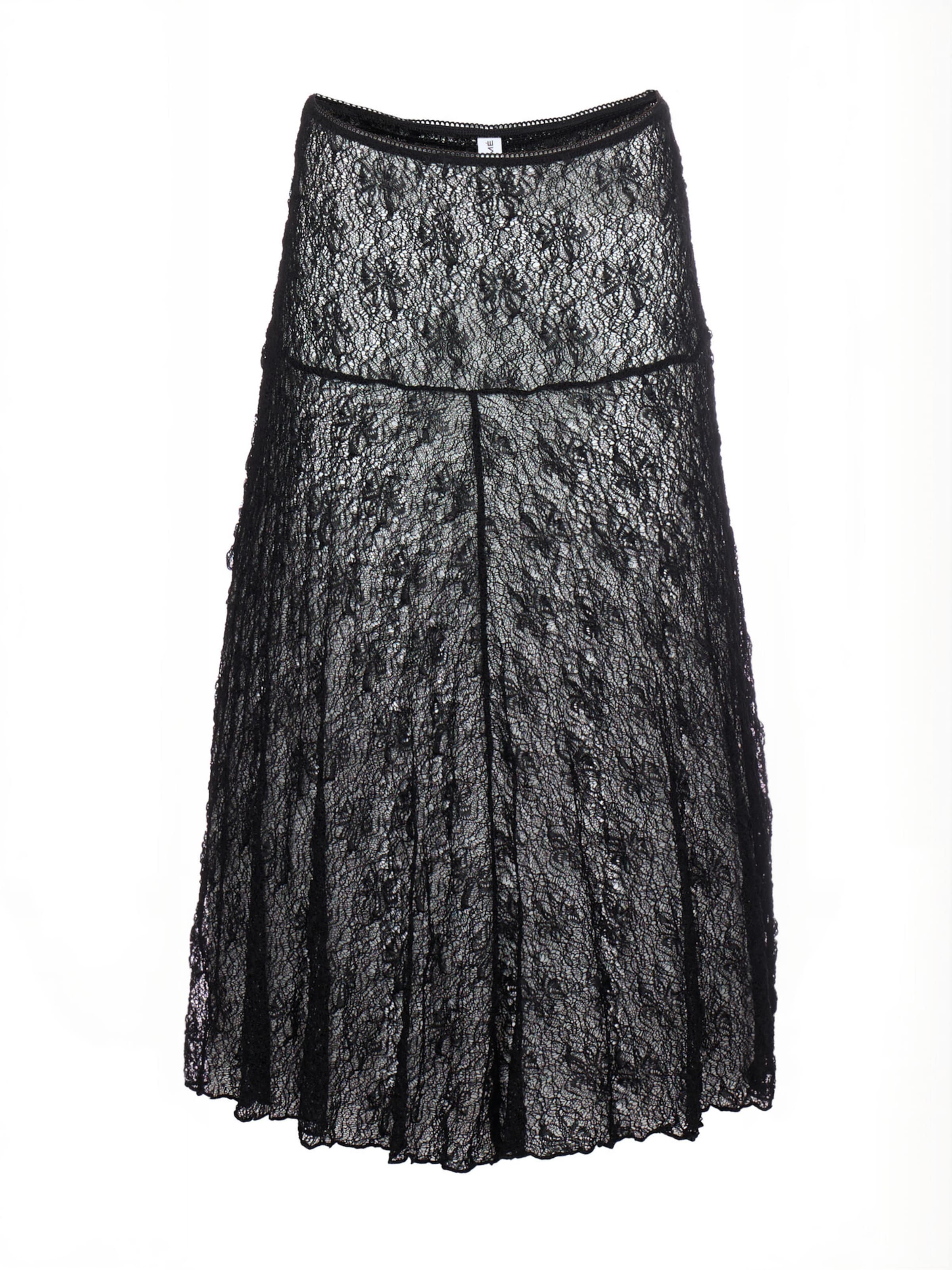 Résumé Skirt ' OdinaRS ' in Schwarz: Vorderseite