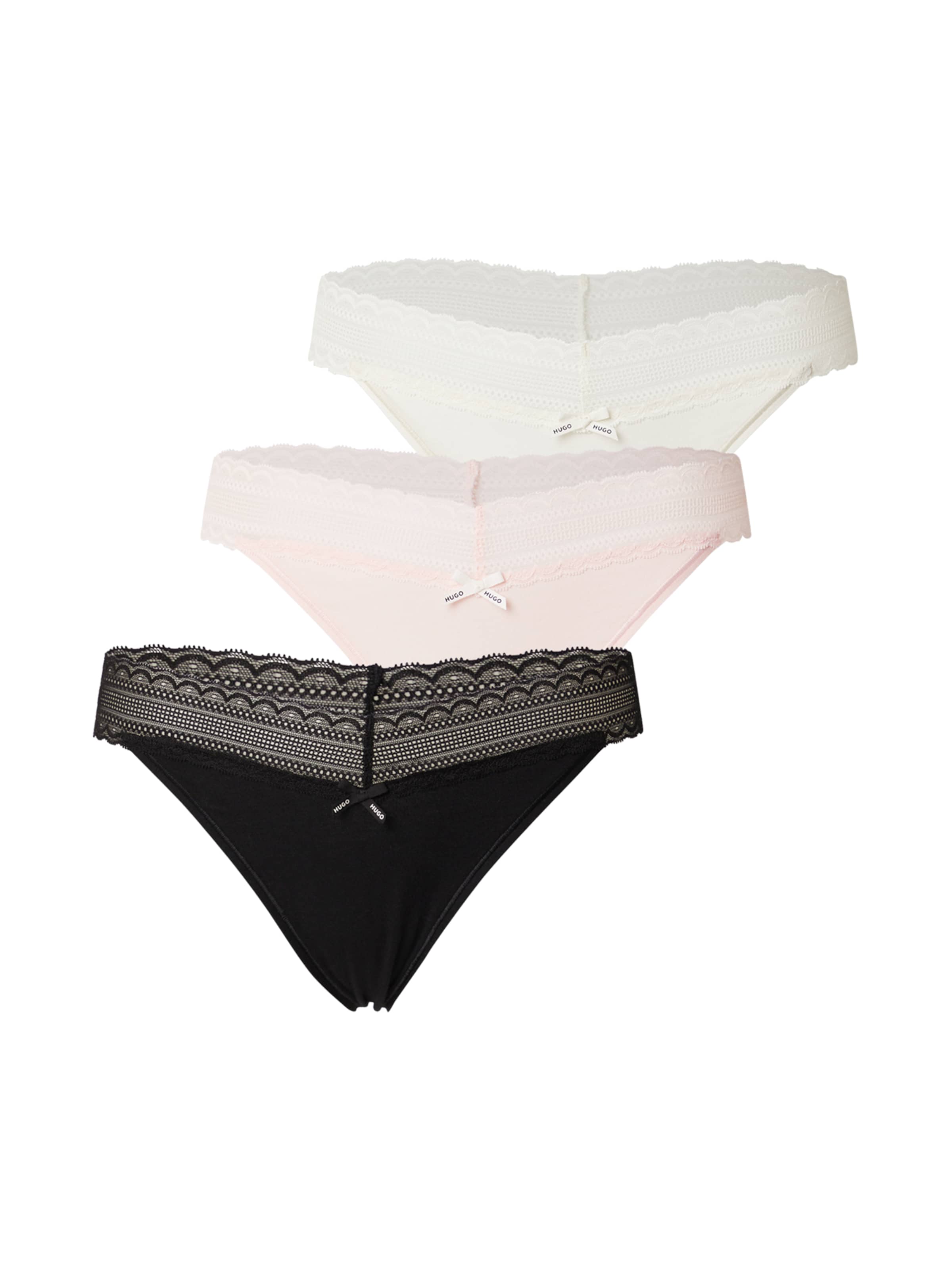 String di HUGO in beige: frontale