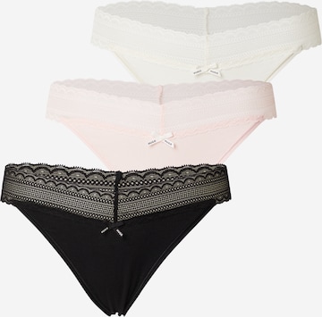 HUGO Στρινγκ σε μπεζ: μπροστά