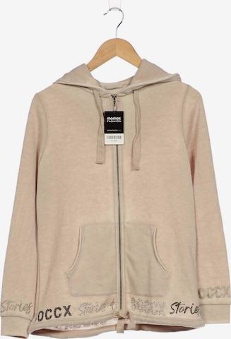 Soccx Sweatshirt & Zip-Up Hoodie in M in Beige: front