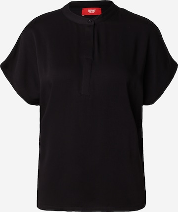 T-shirt ESPRIT en noir : devant