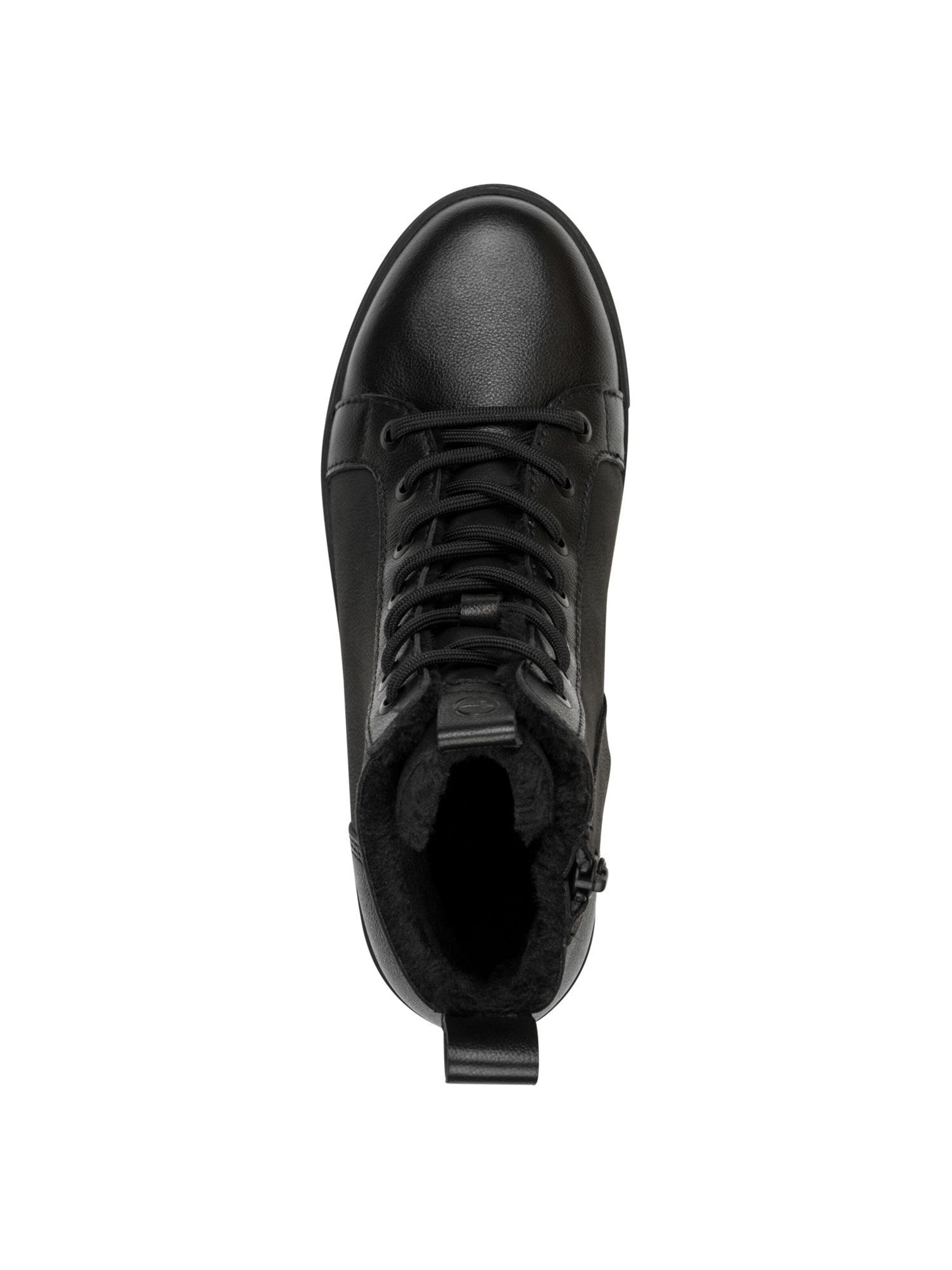 Bottines à lacets Tamaris en noir