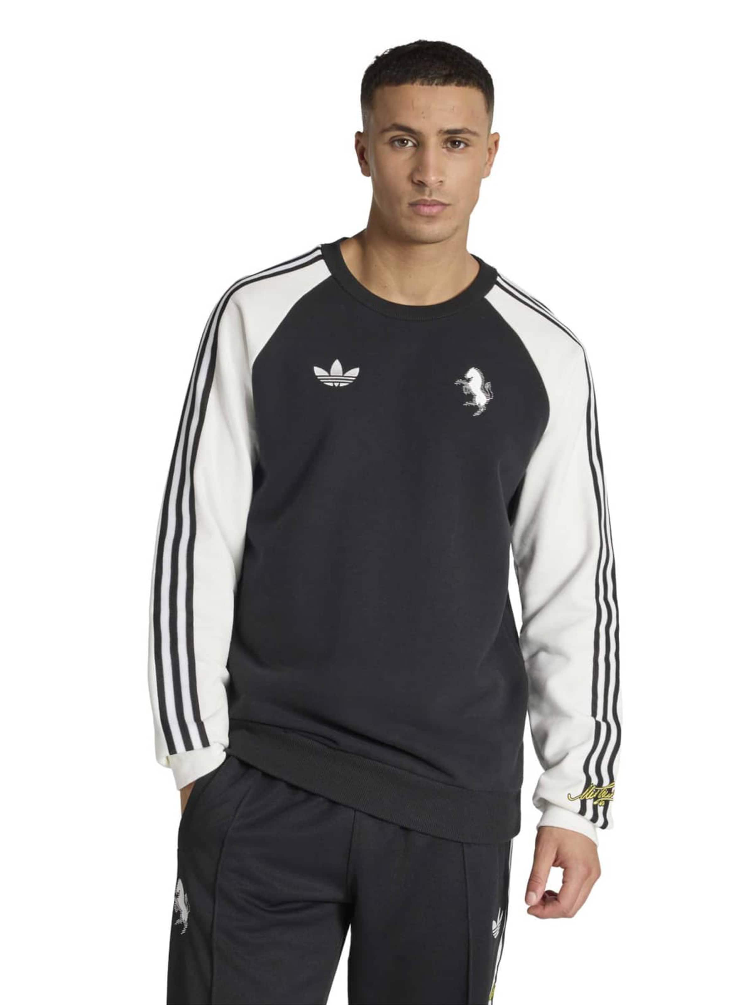 Sweat de sport 'Juventus Turin FC Originals' ADIDAS PERFORMANCE en noir : devant