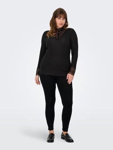 ONLY Carmakoma - Camiseta 'CARTILDE' en negro