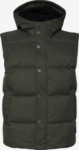 !Solid Vest in Grey: front