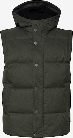!Solid Vest 'Collin' in Green: front